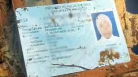 Identitas korban. Foto: Istimewa