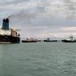 Kapal MT Liberty Kandas di Perairan Pulau Asam. Foto: Istimewa
