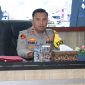 Kapolres Karimun AKBP Fadli Agus pimpin Press Rilis Capaian Kinerja tahun 2023. Foto: Humas Polres Karimun