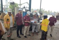 Kantor Imigrasi Kelas II TPI Tanjungbalai Karimun menggelar Operasi 'Jagratara' Pengawasan terhadap orang asing di perusahaan-perusahan wilayah Kabupaten Karimun, Kamis, 28 Desember 2023. Foto: Dokumen Imigrasi Karimun.