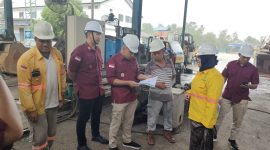 Kantor Imigrasi Kelas II TPI Tanjungbalai Karimun menggelar Operasi 'Jagratara' Pengawasan terhadap orang asing di perusahaan-perusahan wilayah Kabupaten Karimun, Kamis, 28 Desember 2023. Foto: Dokumen Imigrasi Karimun.