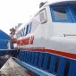 Tangkapan layar tabrakan kapal MV Dumai Line 3 dan MV Dumai Ekspress 12 di Pelabuhan Selat Panjang. Foto: Istimewa