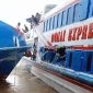 Tangkapan layar tabrakan MV Dumai Line 3 dan MV Dumai Ekspress 12. Foto: Istimewa