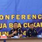 Kakanwil DJBC Khusus Kepri Priyono Triatmaja merilis Capaian Kinerja tahun 2023. Foto: KepriHeadline.id