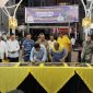 Gubernur Ansar Ahmad bersama Bupati Karimun Aunur Rafiq meresmikan Pasar Malam Tanjungbalai Karimun. Foto: KepriHeadline.id 