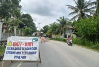 Perbaikan Pipa Jaringan PDAM Tirta Karimun beberapa waktu lalu. Foto: Dokumen KepriHeadline.id