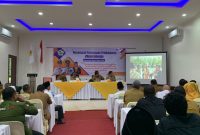 Suasana Musrembang Kecamatan Belat tahun 2024, Senin, 26 Februari 2024. Foto: rc/KepriHeadline.id