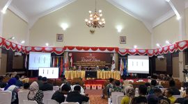 Pelaksanaan Rekapitulasi Hasil Pemilu 2024 tingkat Kabupaten Karimun  di Gedung Nasional Karimun. (Foto: Ricky/kepriheadline.id)