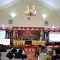 Pelaksanaan Rekapitulasi Hasil Pemilu 2024 tingkat Kabupaten Karimun  di Gedung Nasional Karimun. (Foto: Ricky/kepriheadline.id)