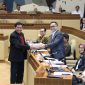 Suasana Raker dan RDP bersama Komisi II DPR RI terkait RPP Manajemen ASN, di Jakarta, Rabu, 13 Maret 2024. (Foto: Humas PAN RB)