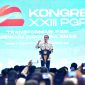 Presiden Jokowu hadiri Kongres PGRI ke XXIII di Hotel Grand Sahid Jaya, Jakarta. (Foto: BPMI Setpres)