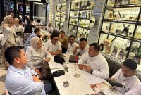 Silahturahmi DPC Partai Gerindra Karimun dan DPD Partai Gerindra Kepri yang dihadiri langsung oleh Ketua DPP Partai Gerindra, Endipat Wijaya, Kamis, 28 Maret 2024.