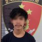 Pelaku SR usai diamankan Jajaran Polsek Kundur. (Foto: Dokumen Polisi)