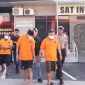 Dua Pelaku dan satu penadah tindak pencurian di PT Karimun Granite. (Foto: Humas Polres Karimun)