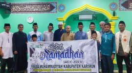 Kegiatan Safari Ramadan Pemuda Muhammadiyah Karimun. (FOTO: Istimewa)