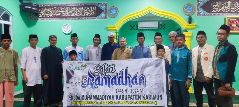 Kegiatan Safari Ramadan Pemuda Muhammadiyah Karimun. (FOTO: Istimewa)