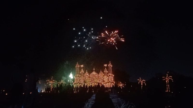 Salah satu lampu colok peserta Festival Lampu Hias Eid Mubarak 2023 lalu. (Foto: arsip KepriHeadline.id)