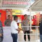 Kapolres Karimun AKBP Fadli Agus meninjau langsung proses pengamanan di Pos Pelayanan dan Pos Terpada di wilayah Hukum Polres Karimun. (FOTO: Hms/ PolresKarimun)