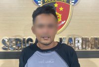 Pelaku Pencurian di beberapa Kios di Karimun berinisial Ah(31). (Foto: dokumen polisi)