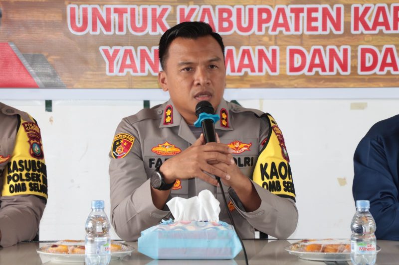 Kapolres Karimun AKBP Fadli Agus. 