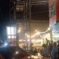Polisi melakukan olah TKP di lokasi seorang pekerja Kanopi kesetrum. (Foto: ricky/kepriheadline.id)