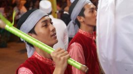 Kegiatan festival bedug di Kabupaten Karimun beberapa waktu lalu. (Foto: istimewa)