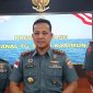 Danlanal Karimun Letkol Laut (P) Anro Casanova saat diwawancara di Mako Lanal TBK, Kamis, 26 Juni 2024. (Foto: ricky/kepriheadline.id)