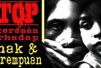 Ilustrasi Kekerasan Terhadap Perempuan dan Anak. 