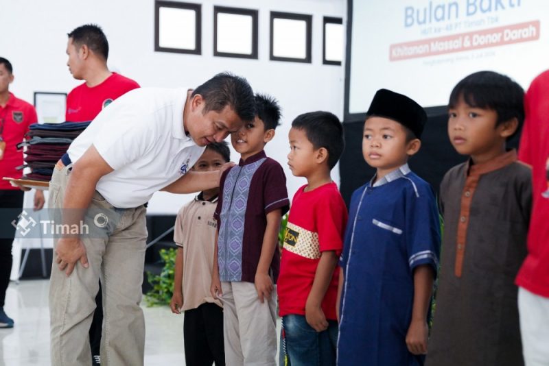 Kegiatan Puncak bulan bakti HUT ke-48 PT Timah di Pangkal Pinang. (Foto: Humas PT Timah)