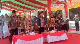 Menteri Ketenagakerjaan Ida Fauziyah meresmikan Gedung Workshop BLK Karimun. (Foto: ricky/kepriheadline.id)