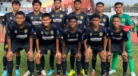 Tim kesebelasan sepakbola Karimun berhasil maju ke semifinal Popda Kepri 2024. (Foto: istimewa)