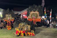 Penampilan Reog oleh kelompok reog Gembong Singo Mudo Karimun. (Foto: Istimewa)