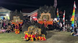 Penampilan Reog oleh kelompok reog Gembong Singo Mudo Karimun. (Foto: Istimewa)