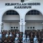 Foto bersama pelaksanaan Hari Bhakti Adhyaksa ke-64 di Kabupaten Karimun. (Foto: ricky/kepriheadline.id)