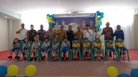 Launching Pekan Imunisasi Nasional 2024 di Kabupaten Karimin di Sekolah Matreawira. (Foto: istimewa)