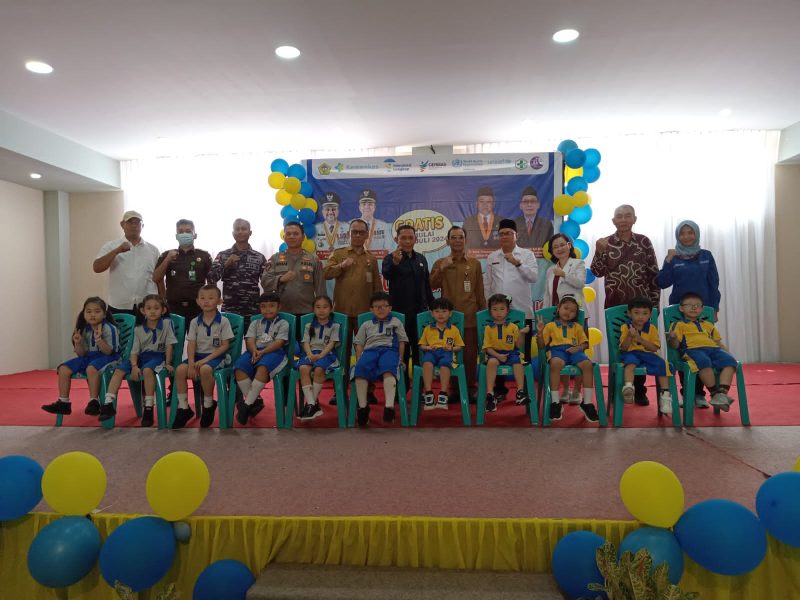 Launching Pekan Imunisasi Nasional 2024 di Kabupaten Karimin di Sekolah Matreawira. (Foto: istimewa)
