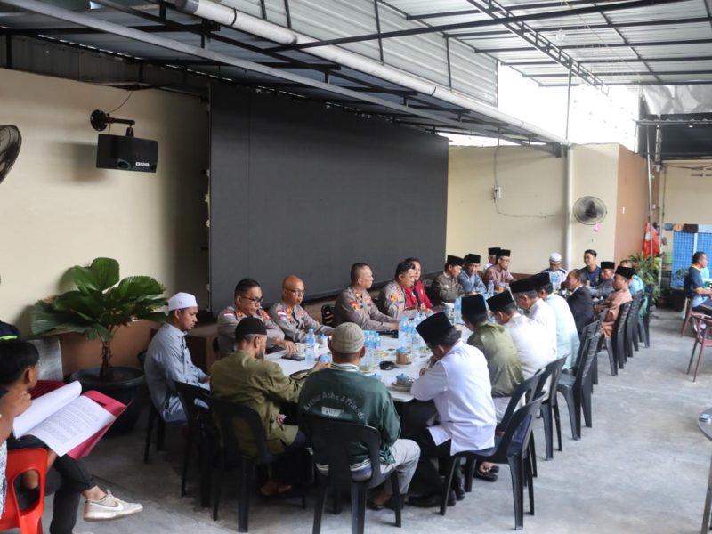 Polres Karimun gelar pertemuan bersama tokoh agama bahas pencegahan tindak perilaku bunuh diri. (Foto: Humas Polres Karimun)