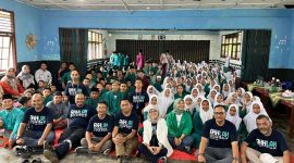Kegiatan Employee Volunteering Kelas Inspirasi PT Timah di SMPN 2 Kundur Utara. (Foto: Humas PT Timah)
