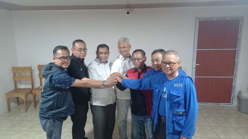 Paslon Bakti Lubis dan Raja Bakhtiar resmi diusung lima partai besar di Karimun. (Foto: ricky/kepriheadline.id)