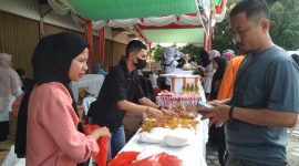 Gerakan Pangan Murah digelar Dinas Pangan dan Pertanian Kabupaten Karimun di Ranggam, Kecamatan Tebing. (Foto: ricky/kepriheadline.id)