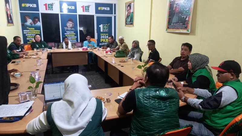 DPC PKB Karimun menggelar rapat membahas dukungan kepada Muhaimin Iskandar di Muktamar VI PKB di Bali, 24-25 Agustus 2024 mendatang. (Foto: istimewa)