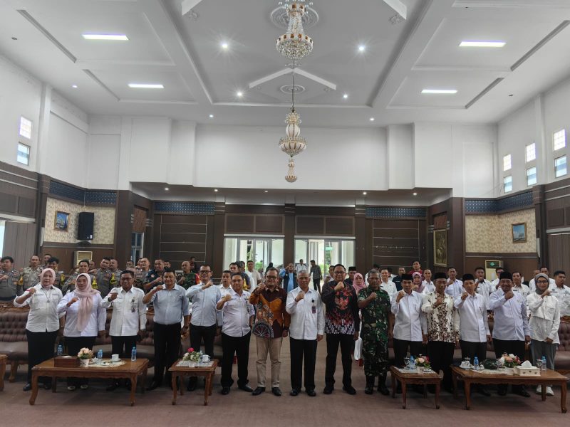 FKPT Provinsi Kepri Gelar Kenduri Dalam Wujudkan Desa Siaga Resiliensi di Gedung Nilam Sari Pemkab Karimun. (Foto: ricky/kepriheadline.id)