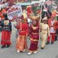 MIN 2 Karimun Gelar Karnaval Pakaian Adat, Meriahkan HUT ke-79 Kemerdekaan RI. (Foto: istimewa)