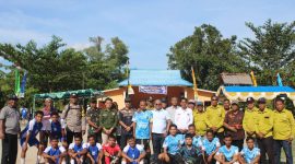 Ery Suandi buka secara resmi Turnamen Mini Soccer IPK Kundur. (Foto: istimewa)