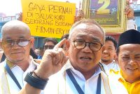 Pasangan Calon Bupati dan Wakil Bupati Karimun Muhammad Firmansyah- Ery Suandi ditemui usai pencabutan nomor urut. Foto: ricky/kepriheadline.id