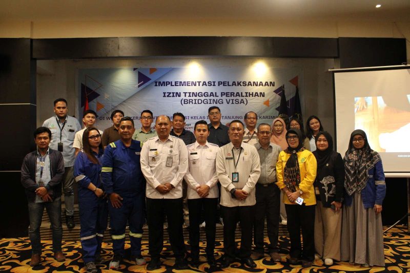 Kantor Imigrasi Kelas II TPI Tanjung Balai Karimun menggelar kegiatan sosialisasi dengan tema Implementasi Pelaksanaan Izin Tinggal Peralihan (Bridging Visa) di Wilayah Kerja Kantor Imigrasi Kelas II TPI Tanjung Balai Karimun, Rabu, 25 September 2024.
