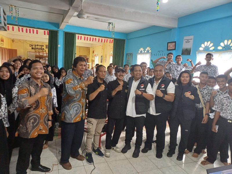 Rangkaian kegiatan Sosialisasi Bahaya Narkoba oleh JMSI Kepri di SMA Negeri 11 Batam. (FOTO: Istimewa)