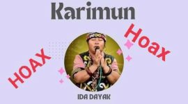 Selebaran Hoaks soal kedatangan Ida Dayak ke Karimun