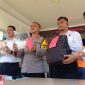 Wakapolres Karimun Kompol Herie Pramono merilis pengungkapan sabu di Karimun. Foto: ricky/kepriheadline.id