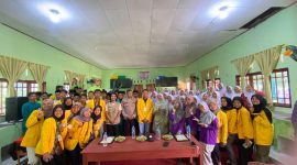 Mahasiswa KKN Universitas Karimun Gelar Sosialisasi Bahaya Narkoba dan Bullying di SMA Negeri 1 Durai. Foto: istimewa